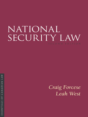 cover image of National Security Law
